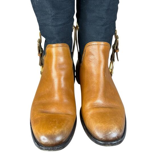 Ralph Lauren Black and Brown Over the Knee Boots - Picture 7 of 12